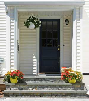 Granite Steps Rear Entrance